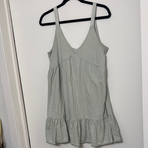 Pull&Bear Soft Gray V-Neck Top - Picture 1 of 3